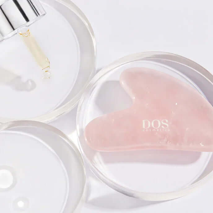 ULTIMATE GLOW BEAUTY KIT | Gua Sha Tool with Ascorbin Night Serum for Glowing skin - DOS Cosmetics