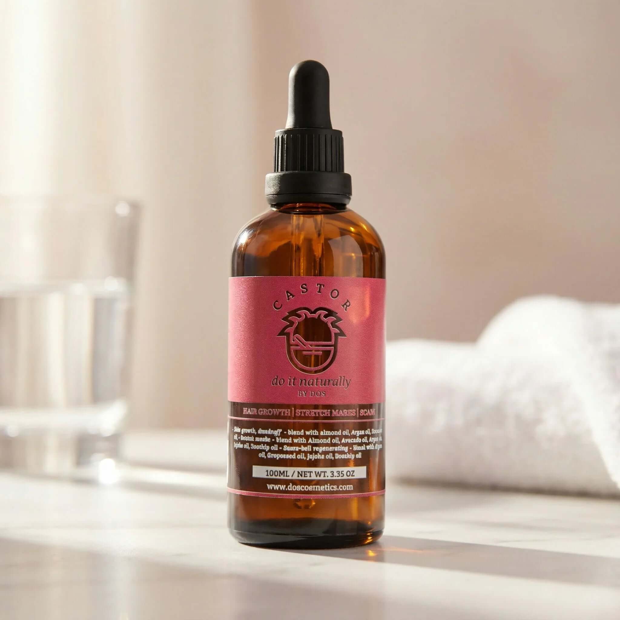 CASTOR OIL | NATURAL BASE OIL - DOS Cosmetics