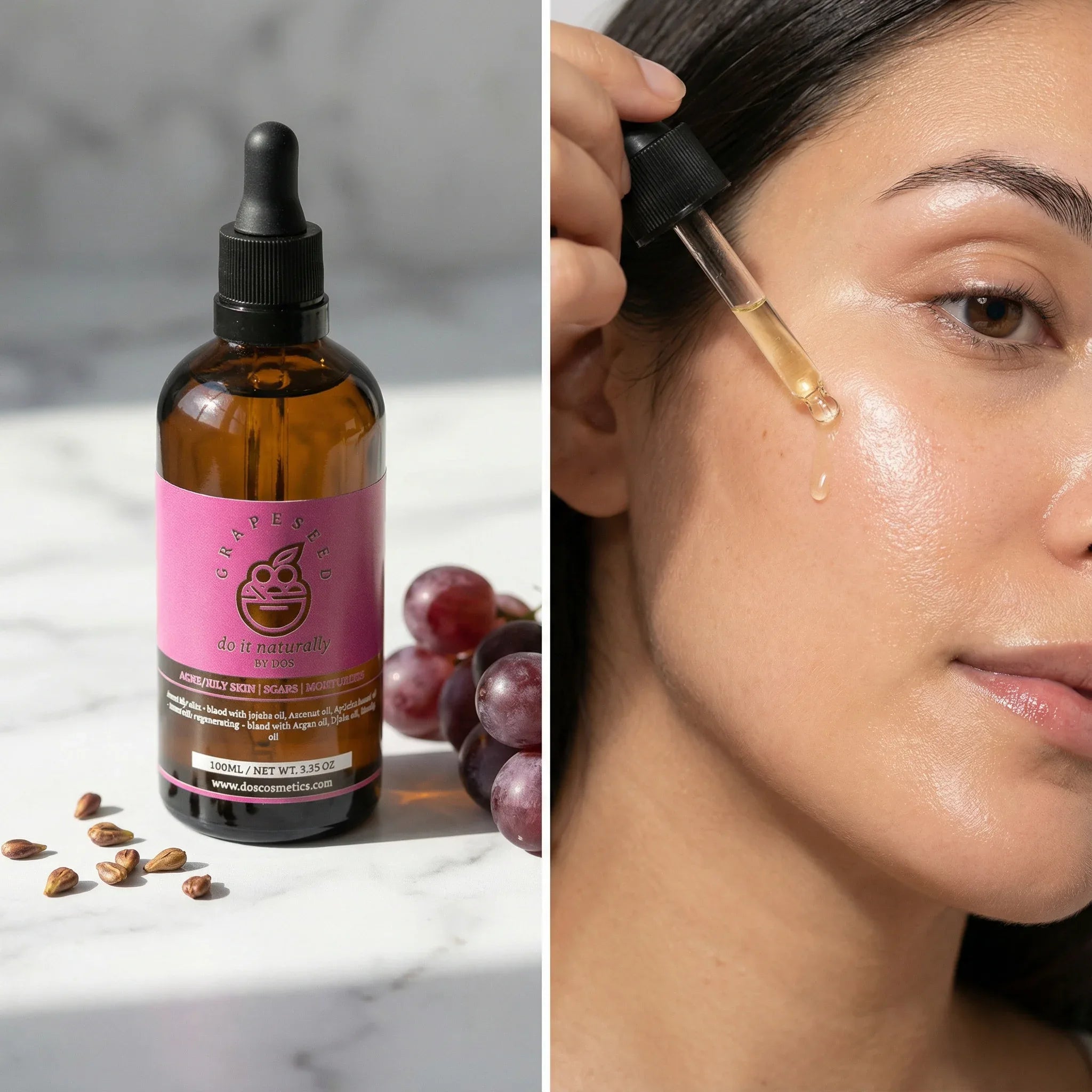 GRAPESEED | NATURAL BASE OIL - DOS Cosmetics