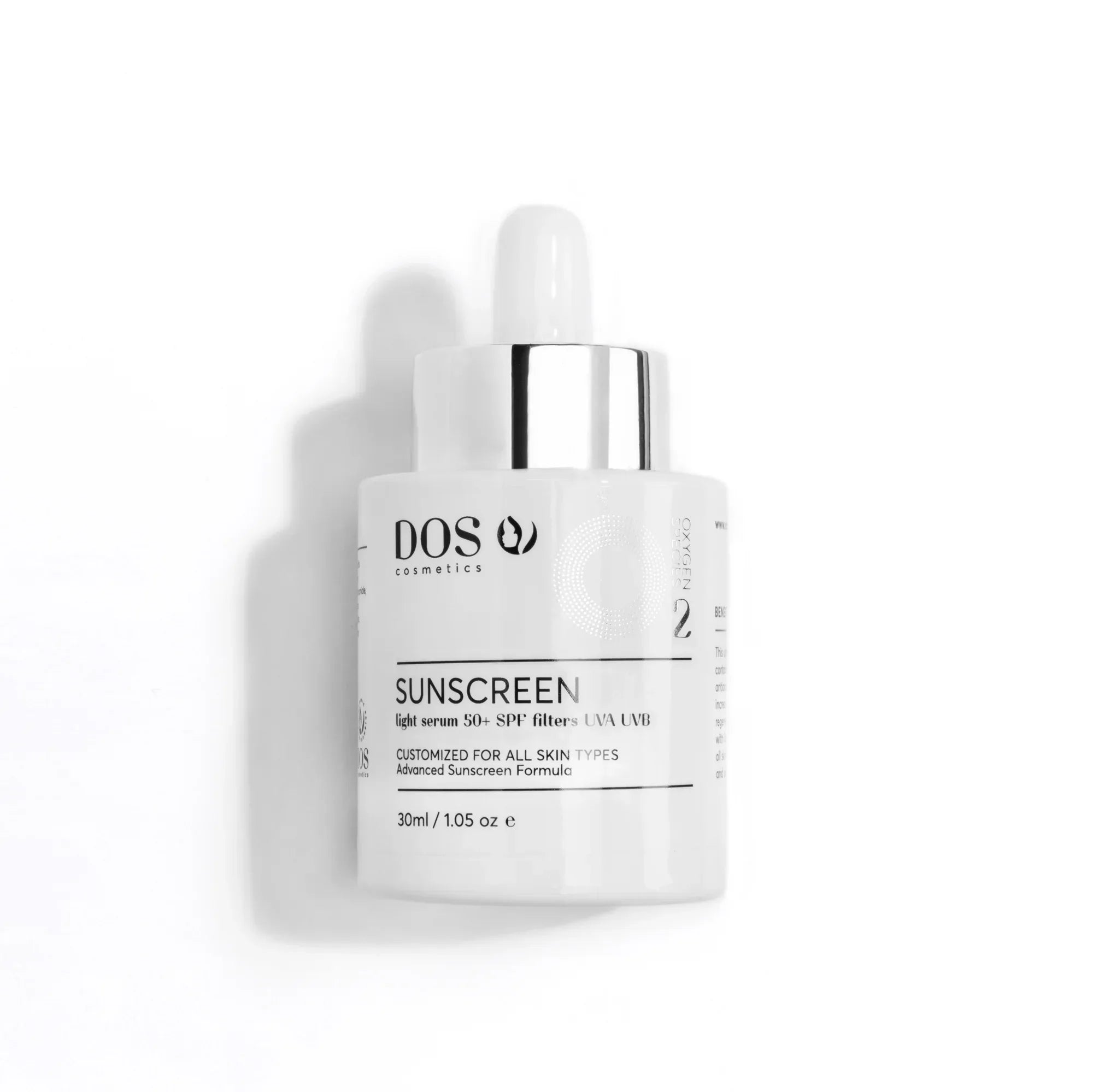 SUNSCREEN 50+ SPF | UVA UVB | Antispot Light Serum - DOS Cosmetics