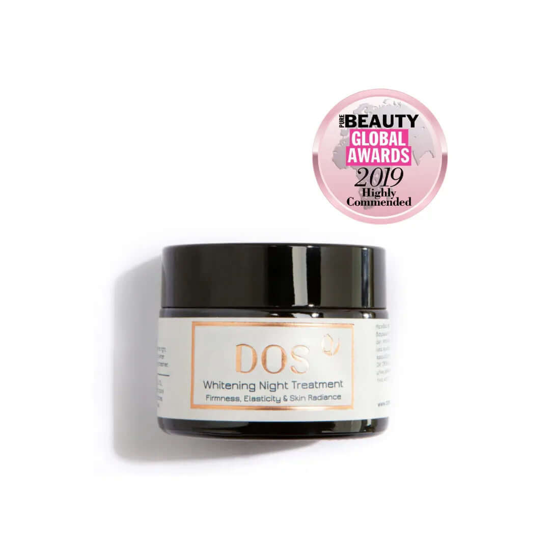 WHITENING NIGHT CREAM | Brightening Night Treatment - DOS Cosmetics