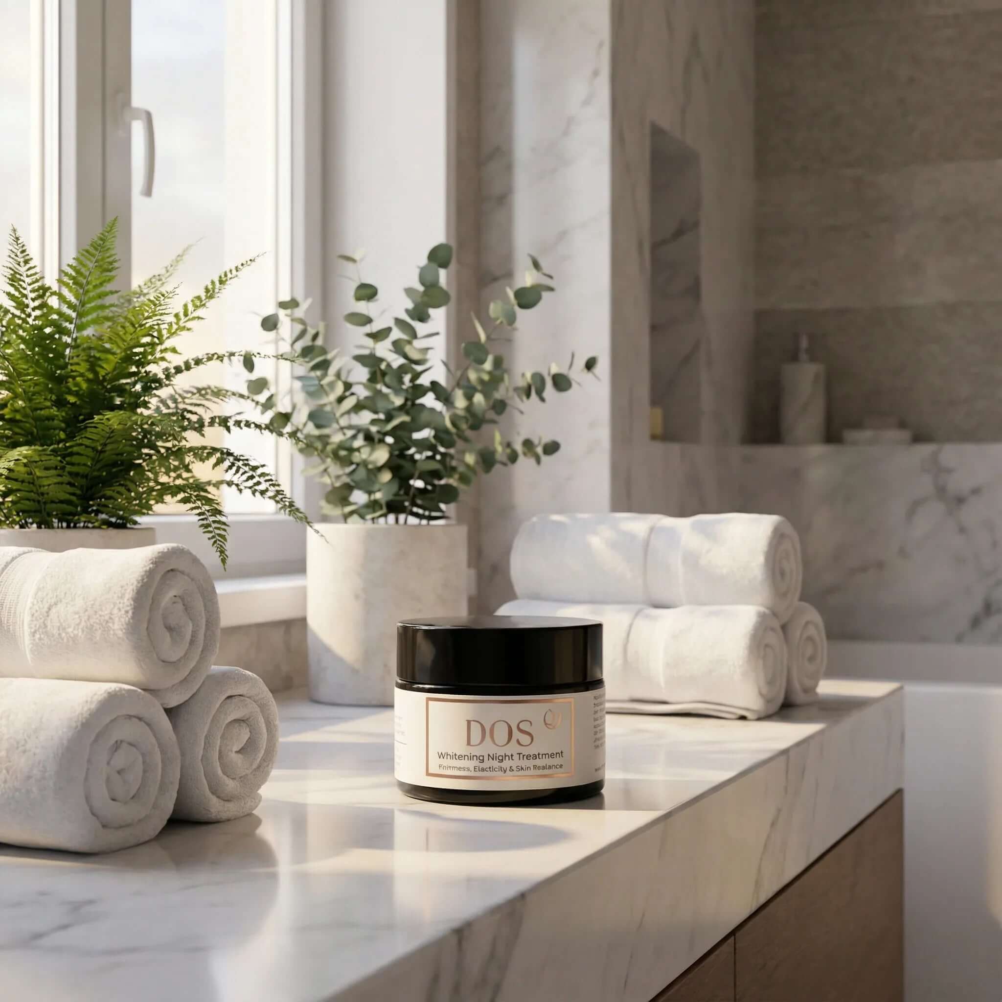 WHITENING NIGHT CREAM | Brightening Night Treatment - DOS Cosmetics