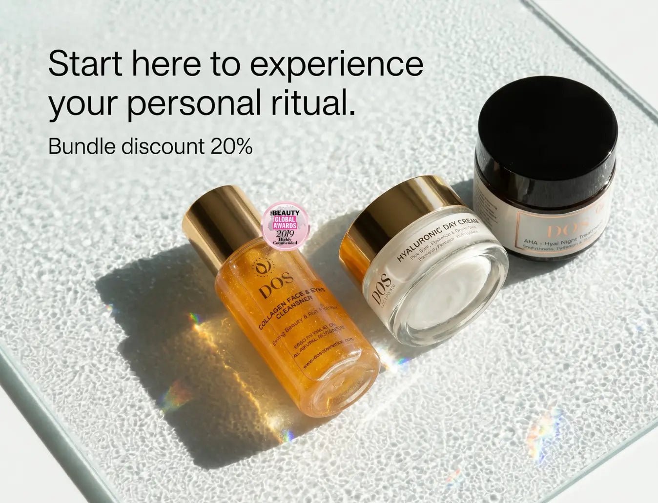 Combination Skin Starter Ritual · Water element — Autumn-Winter