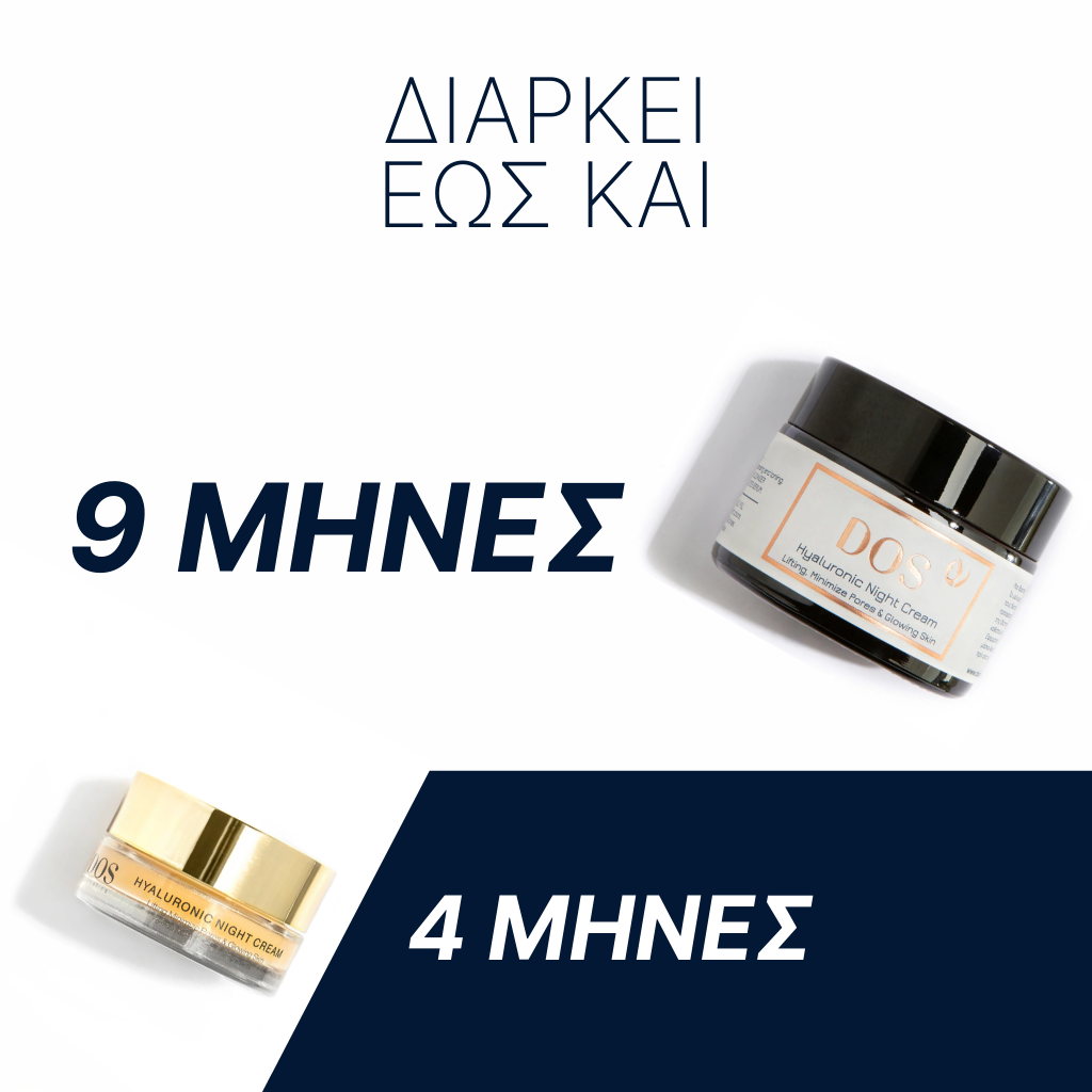 ΥΑΛΟΥΡΟΝΙΚΟ ΟΞΥ ΝΥΧΤΑΣ | Ενυδατική & Συσφικτική Θεραπεία