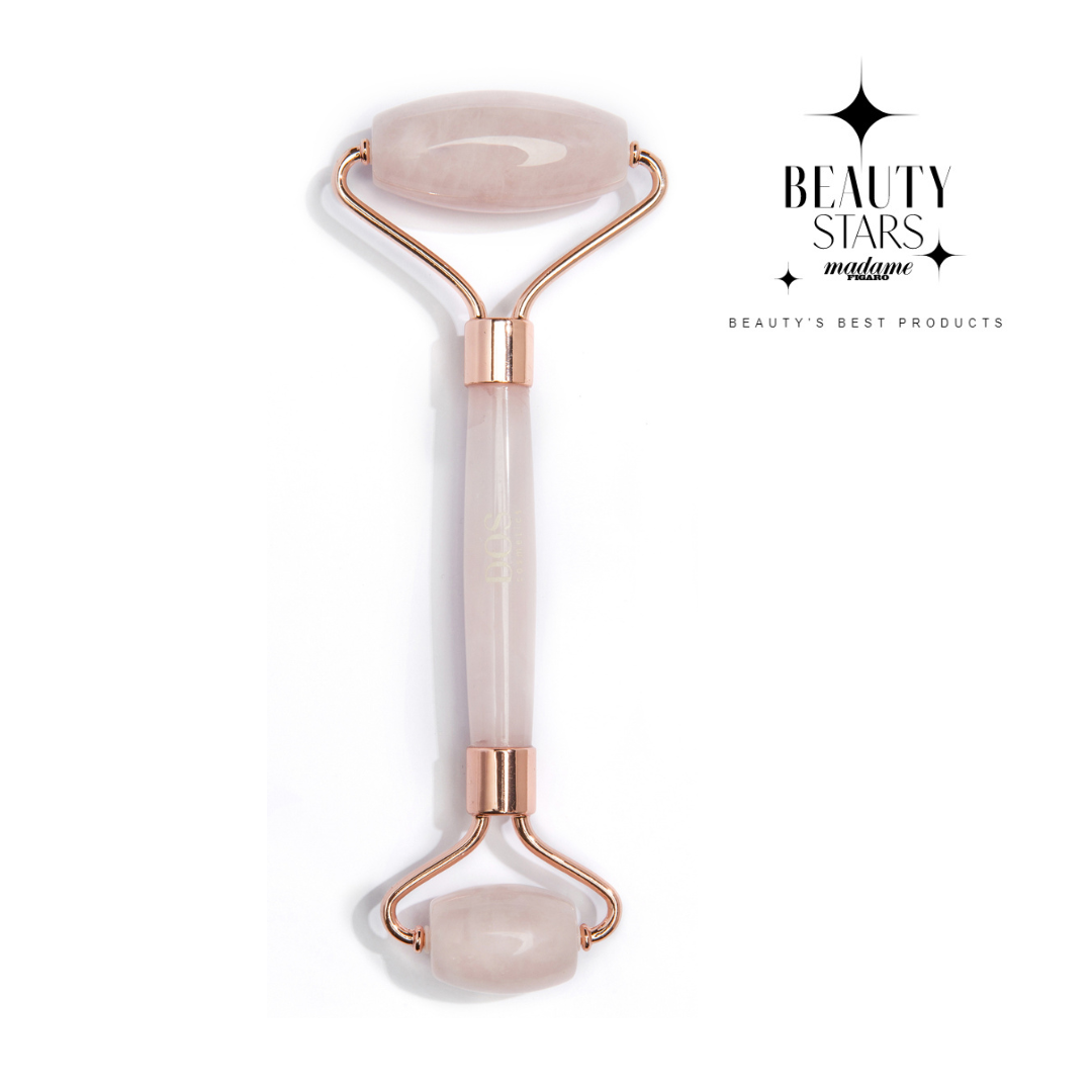 ROSE QUARTZ FACE ROLLER PREMIUM QUALITY