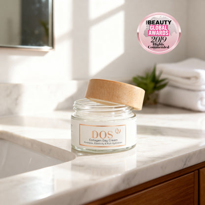 Multi-tasking collagen day cream for mature skin - DOS Greek natural luxury skincare