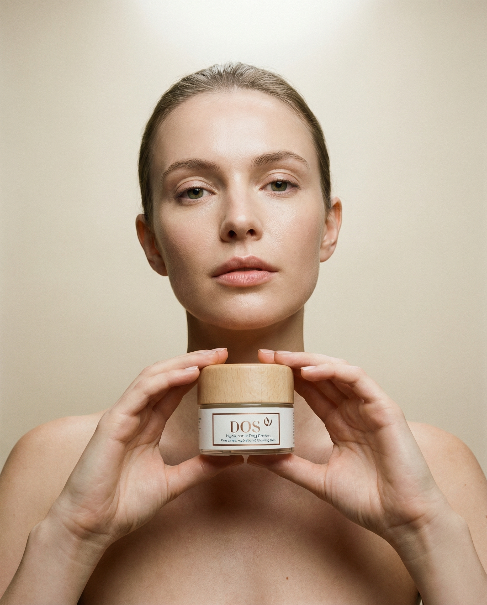 Deep moisturizing hyaluronic day cream for all skin types - natural Greek DOS skincare