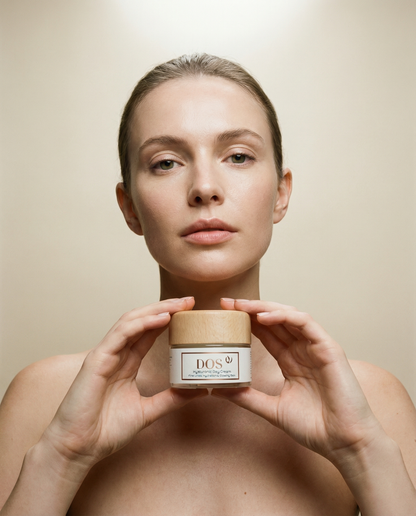 Deep moisturizing hyaluronic day cream for all skin types - natural Greek DOS skincare