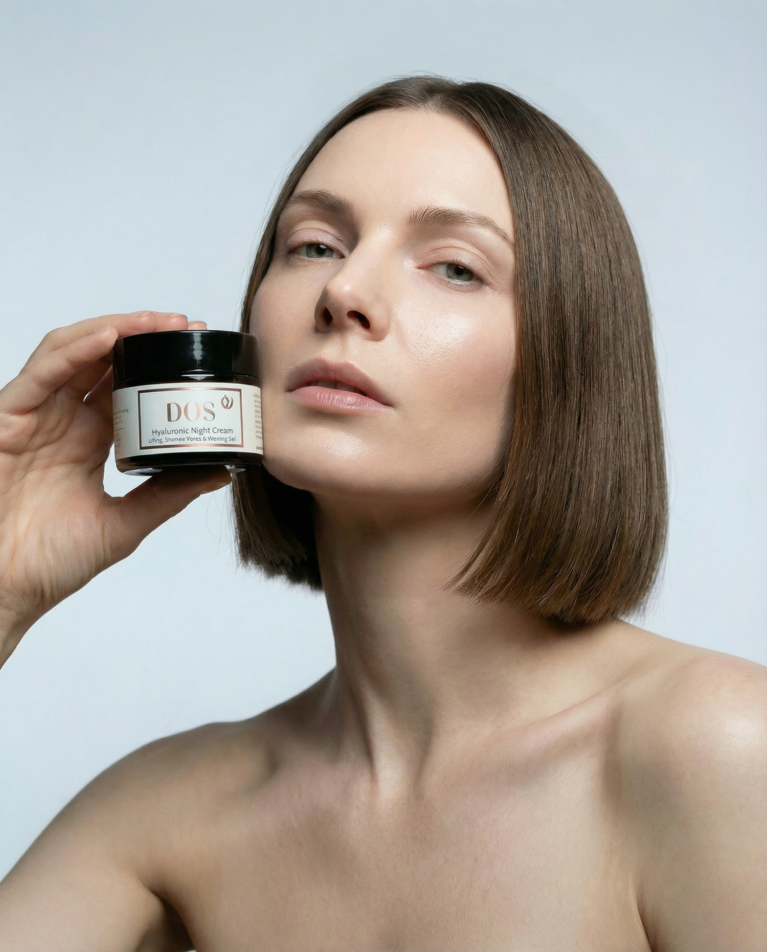 Deep hydration hyaluronic night cream - pharmaceutical antioxidant DOS Greek formula