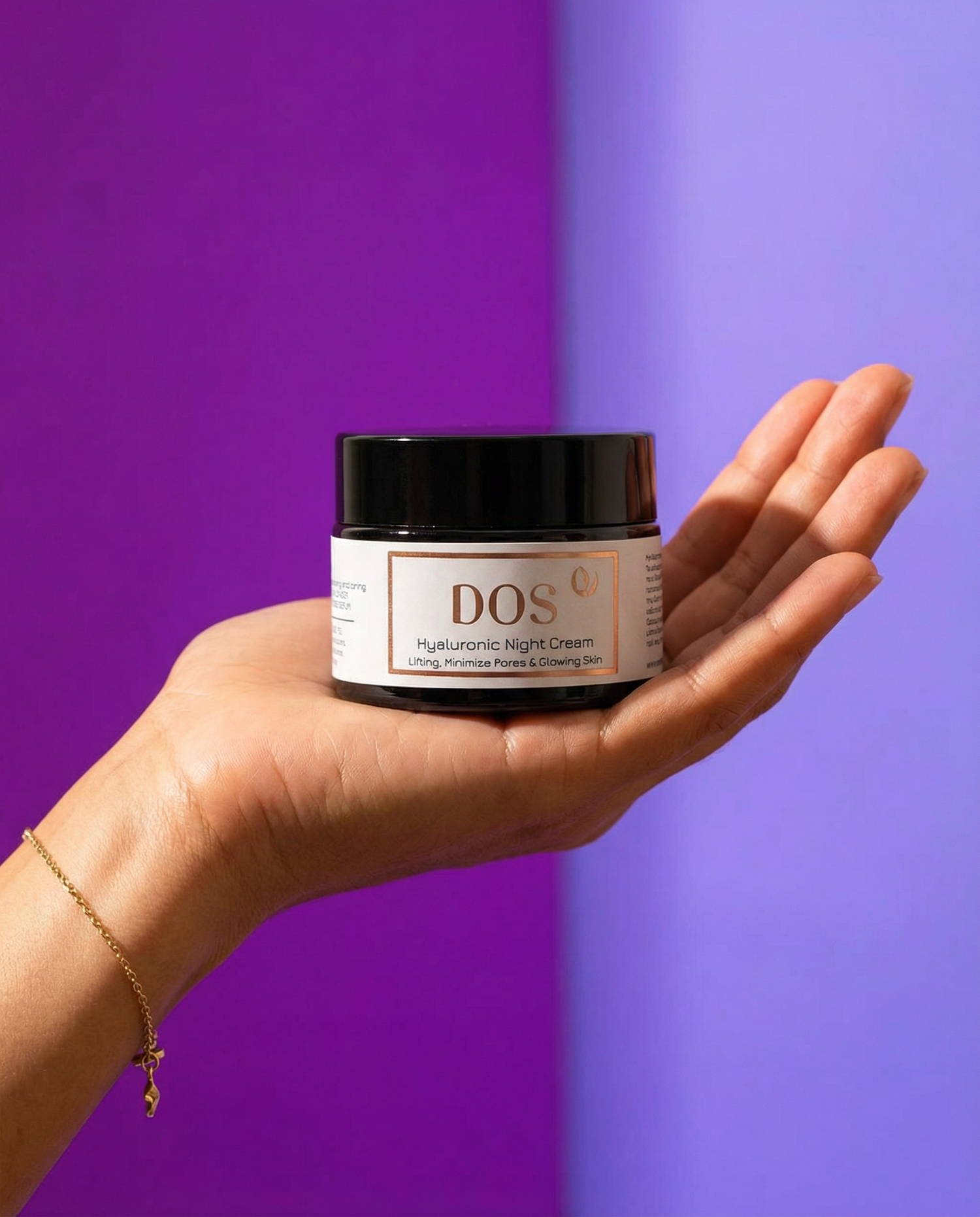 Deep hydration hyaluronic night cream - DOS pharmaceutical-grade Greek formula