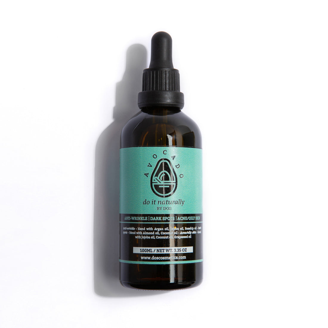 Cold-pressed avocado oil - nourishing treatment for face and body - DOS Cosmetics