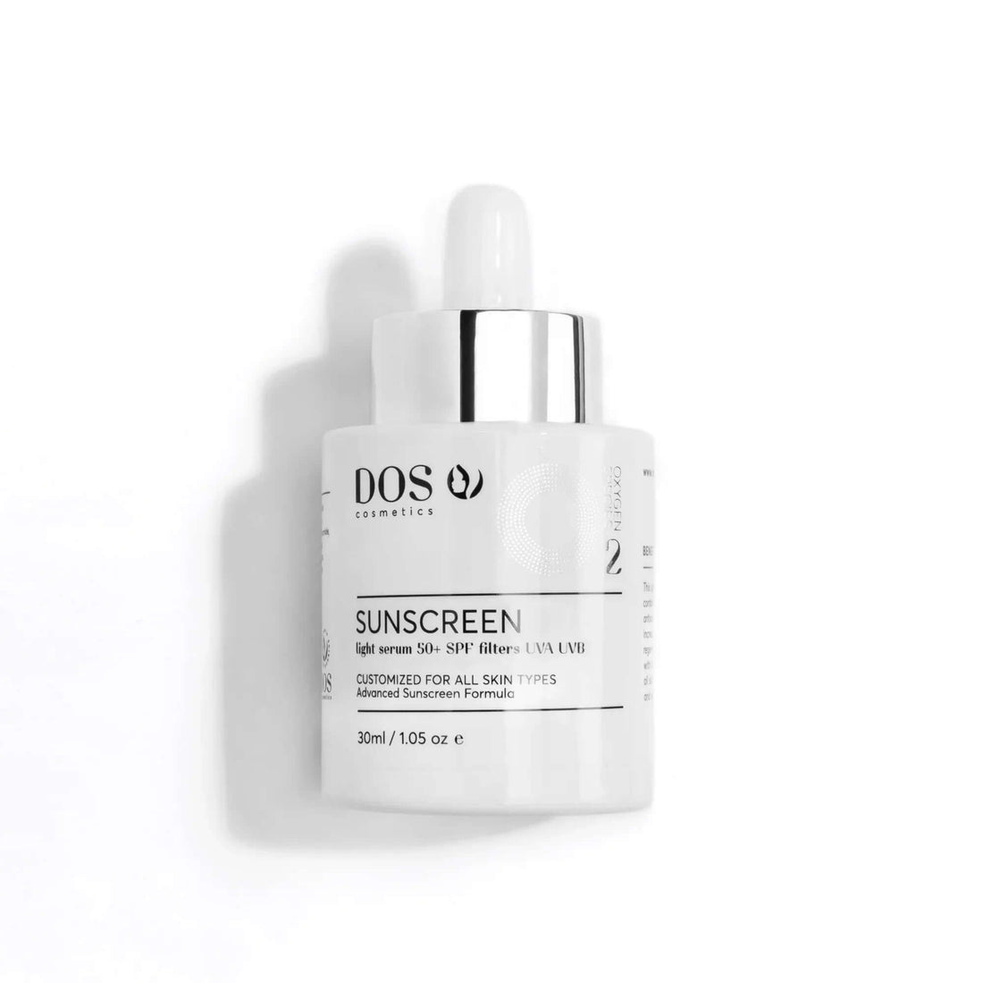 SUNSCREEN SERUM 50+ SPF | UVA UVB | Antispot Light Serum - DOS Cosmetics