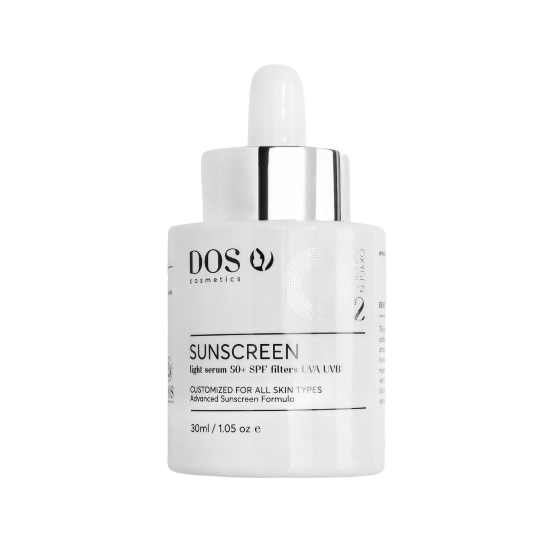 SUNSCREEN 50+ SPF | UVA UVB | Αντηλιακός Ορός για Πανάδες